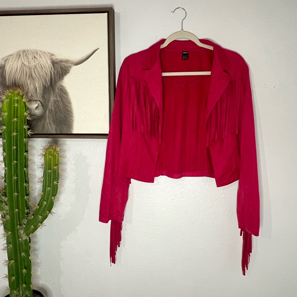 Fringe jacket